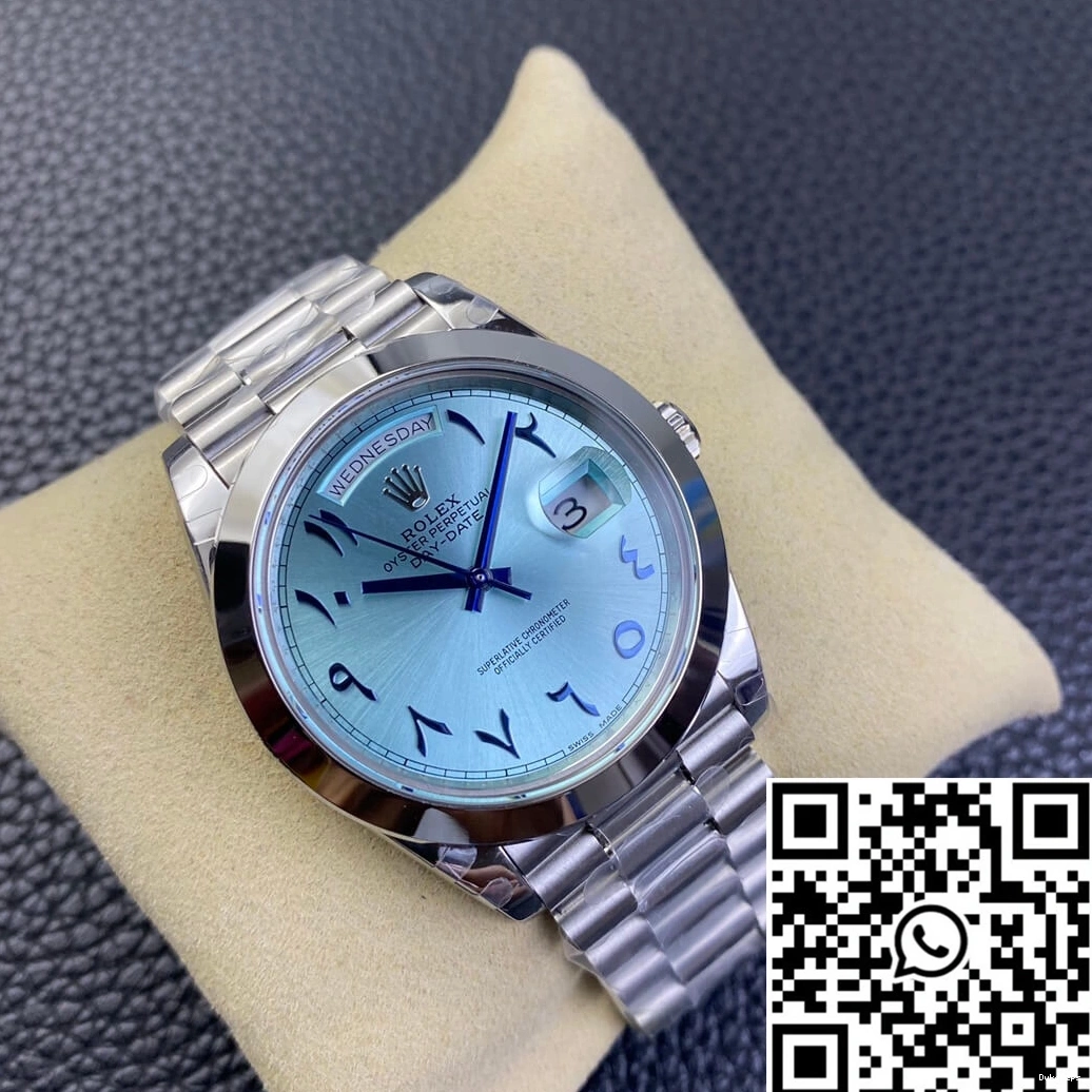 Date Customization Day Blue Factory Stainless Rolex Steel BP Dial Ice Middle East 0914